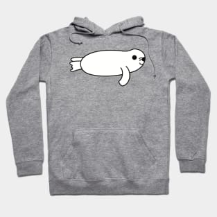 Cute Kawaii Harp Seal Hoodie